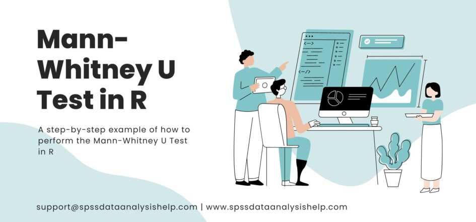 How to perform Mann-Whitney U test in R